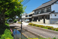 勝央町の街並みの写真