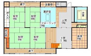 間取り図の画像